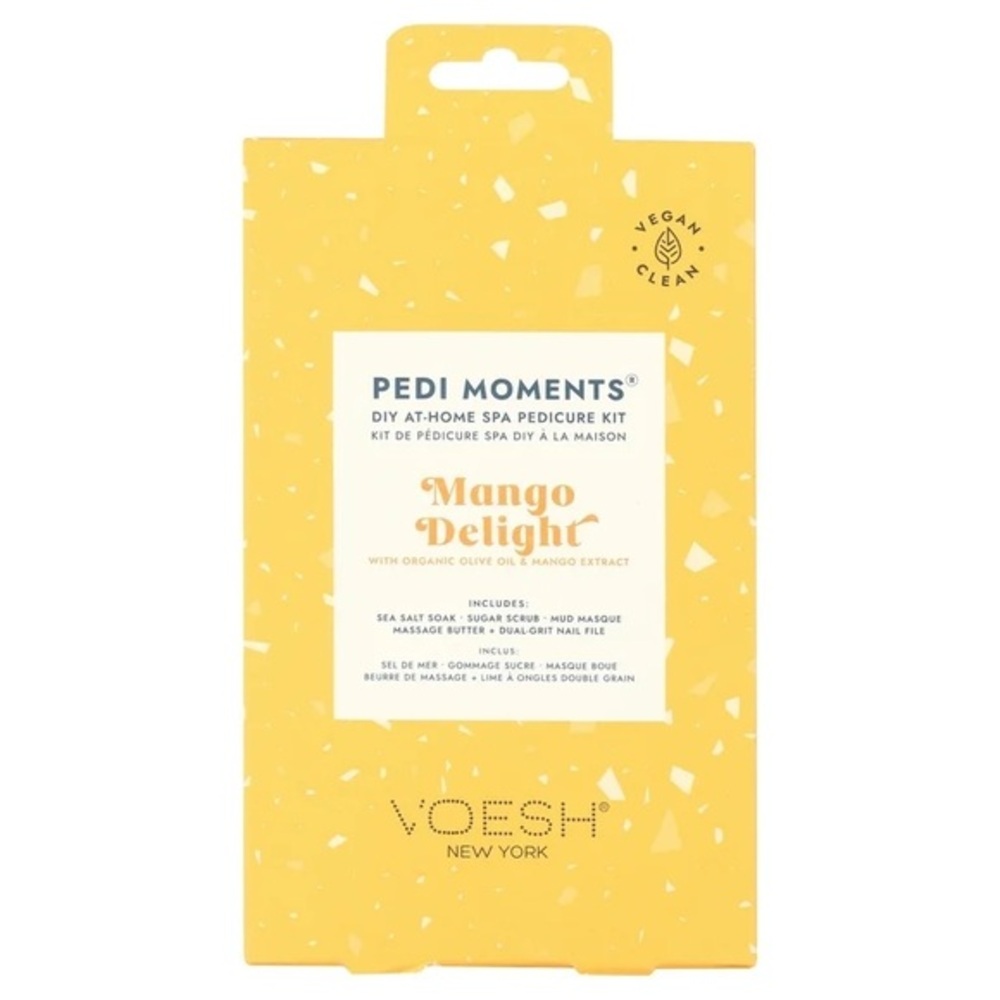 VOESH nwt Pedi Moments 4 Step Pedicure Treatment in Mango Delight